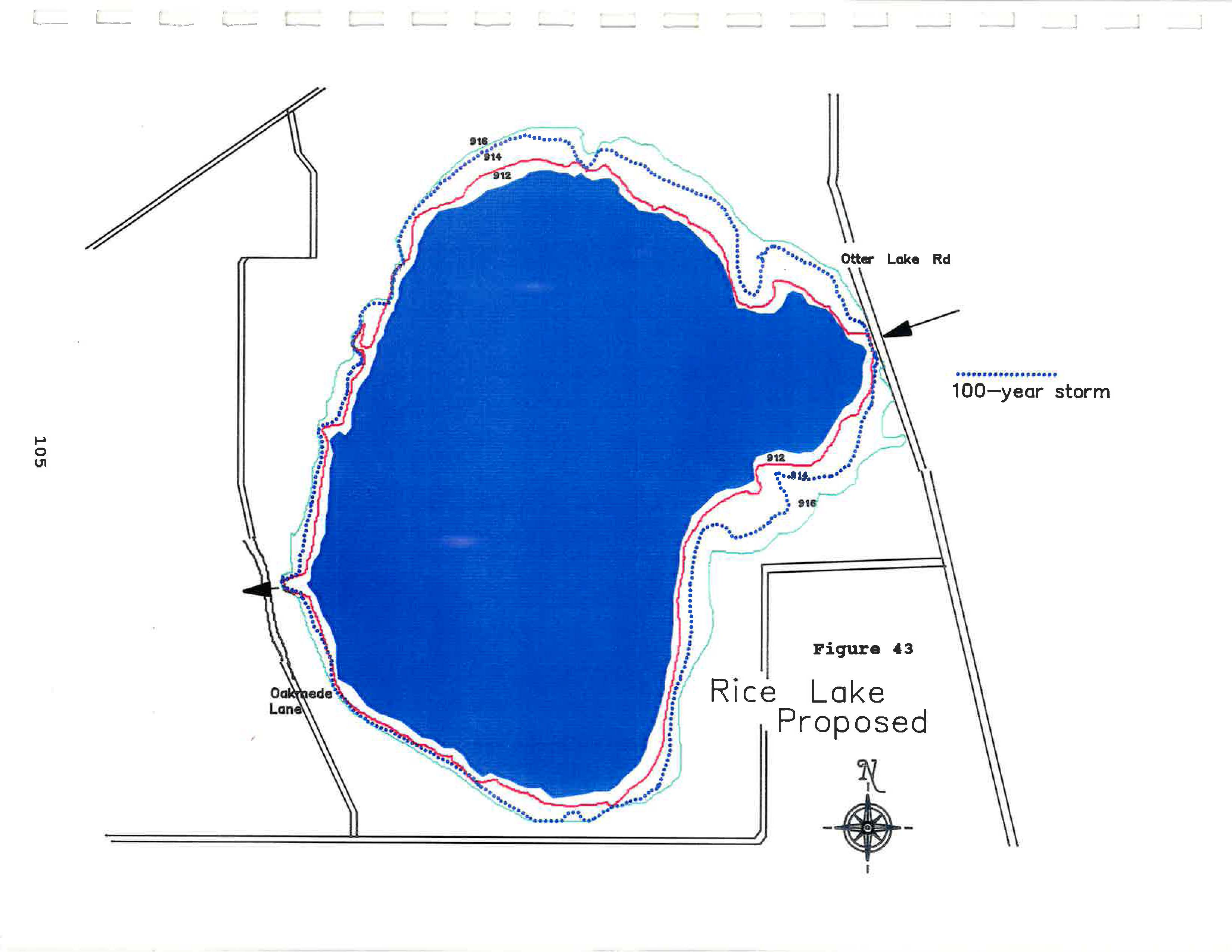 Image slide of Rice Lake planning design
