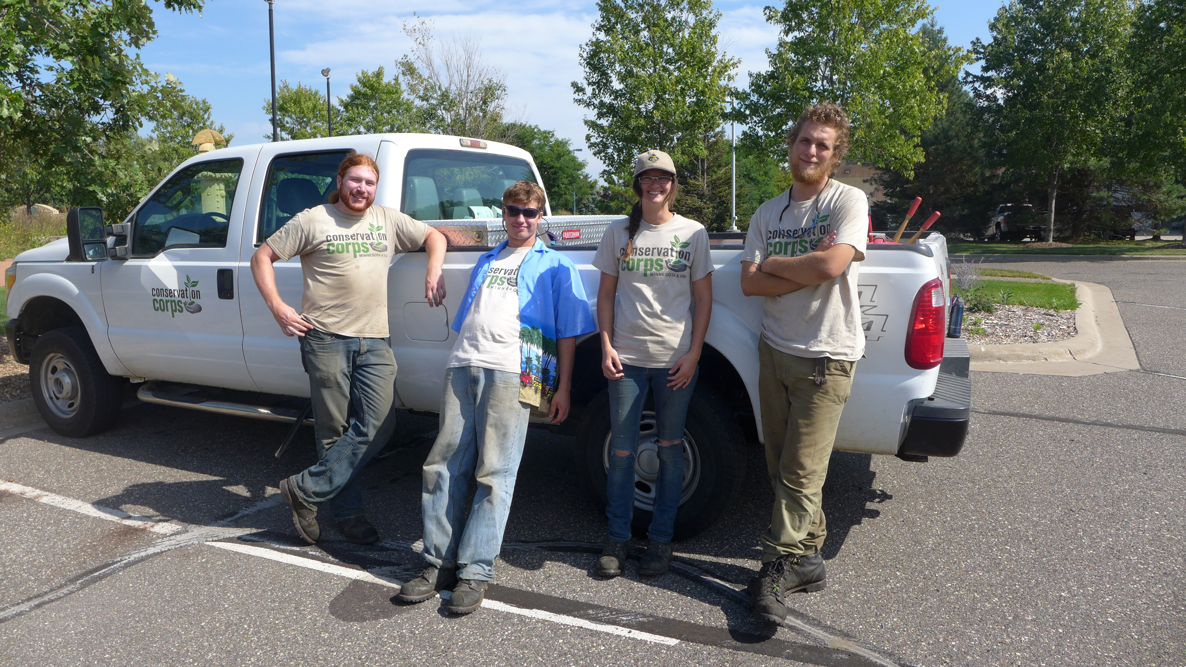 Image slide of Conservation Corps of MN and Iowa