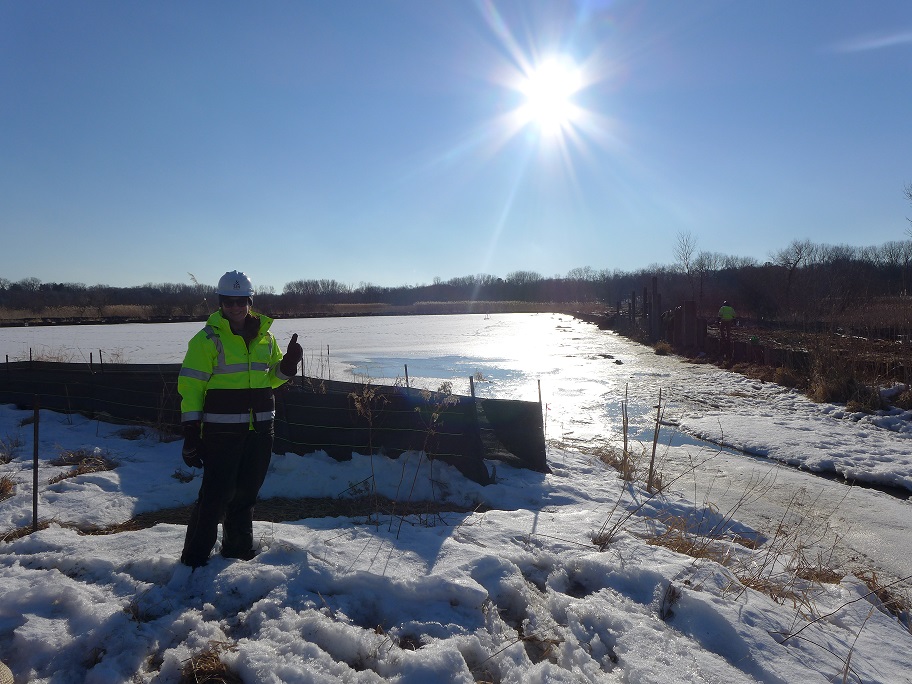 Image slide of Lambert Lake Pond pre-construction