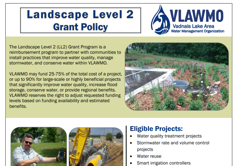 A view of the Landscape Level 2 policy.