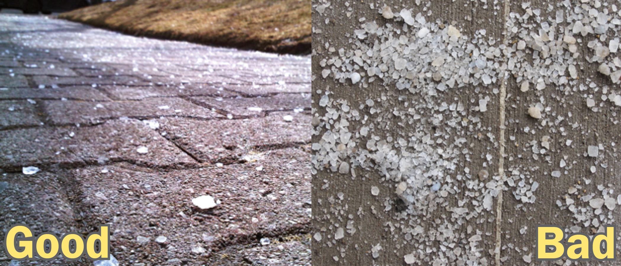 spread pattern good and bad