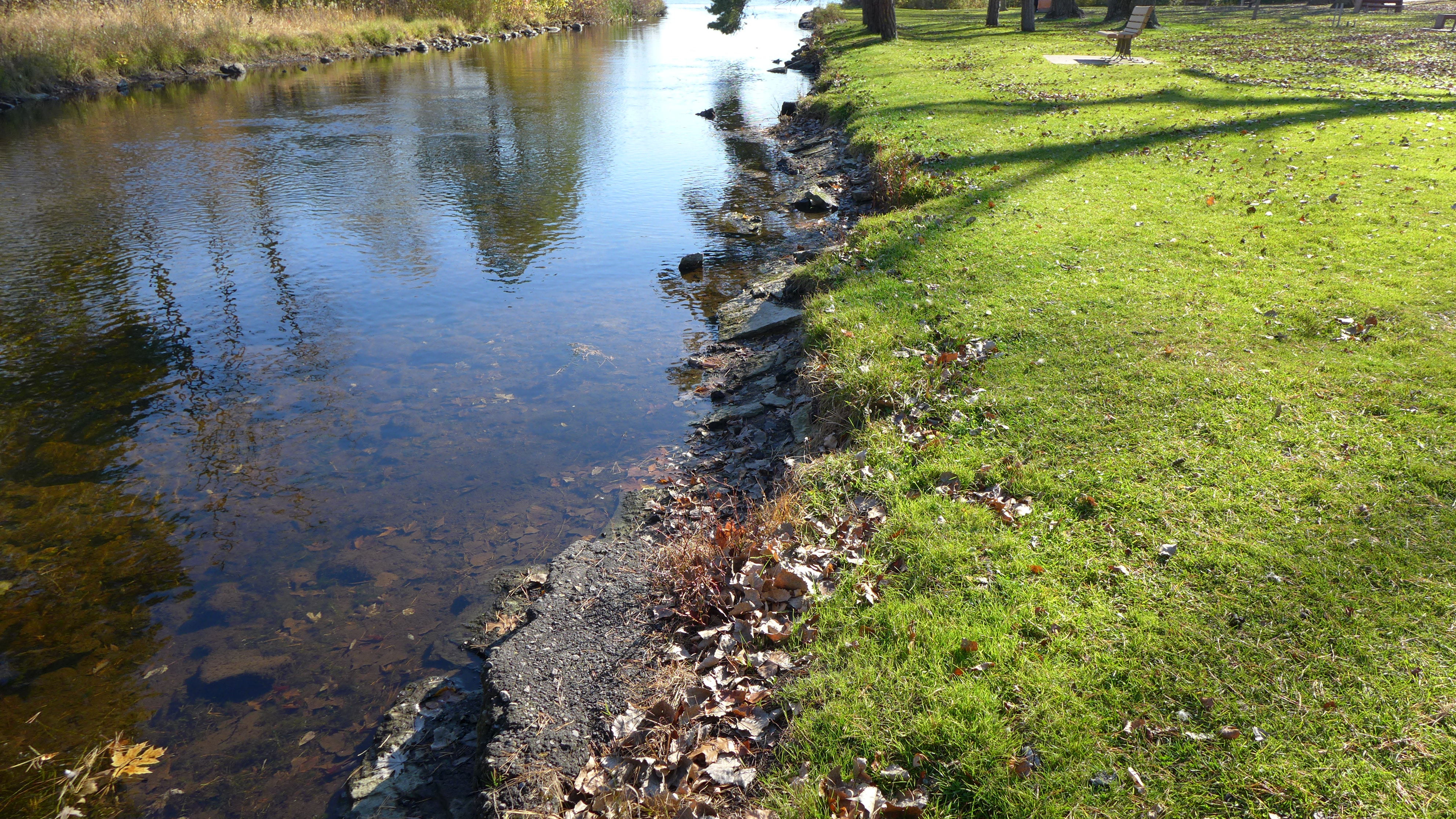 Sucker Lake Channel erosion 3 B4 2014