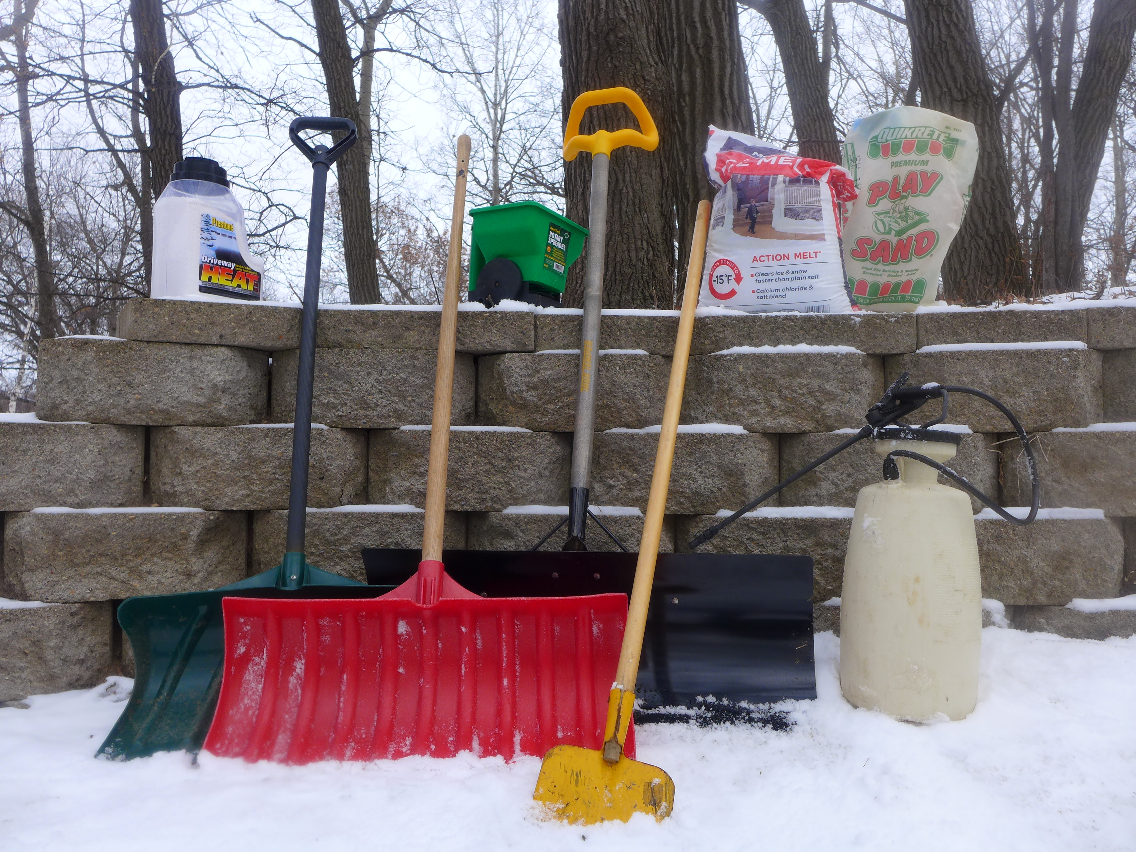 At Home: Salt, shovels help remove snow and ice